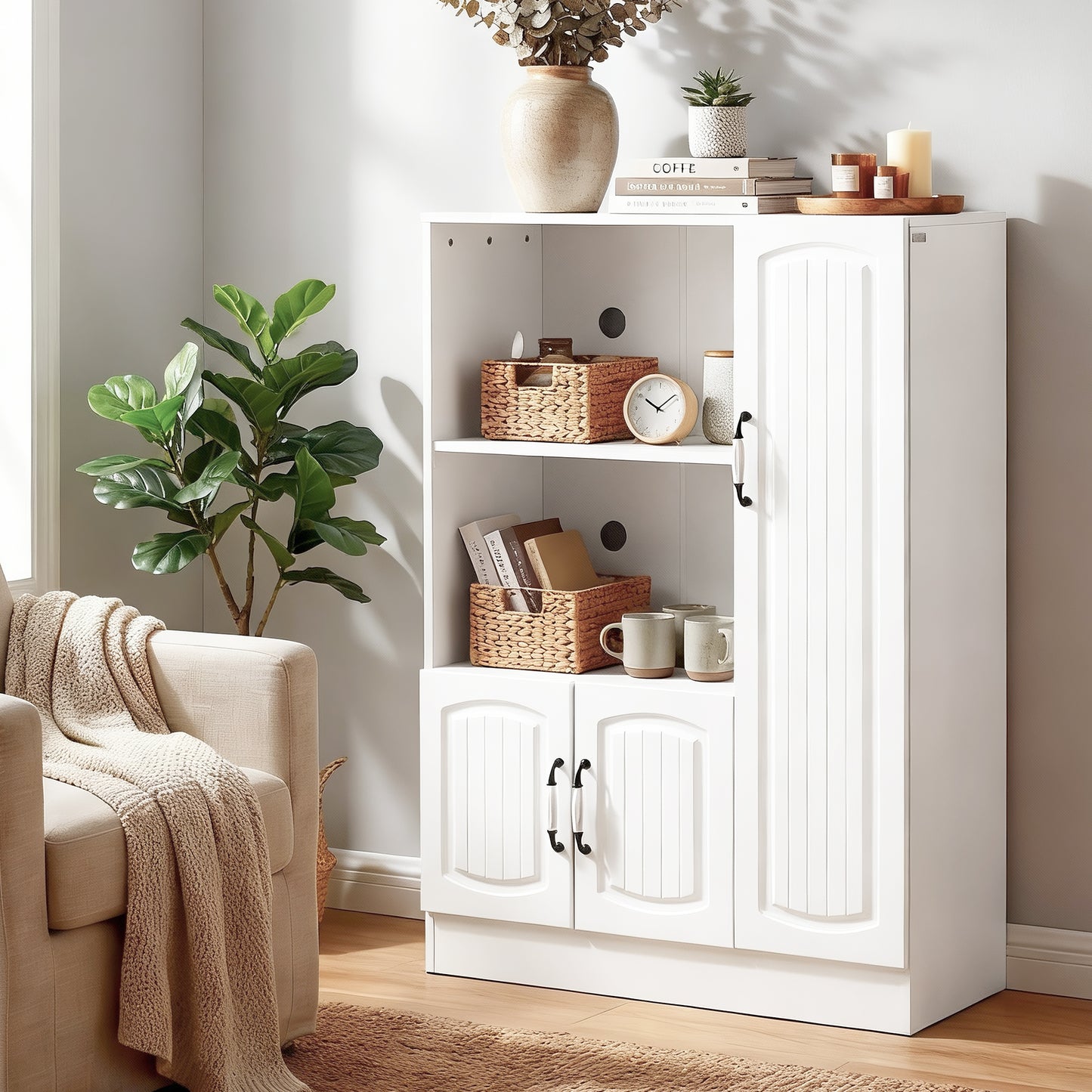 Artiss Buffet Sideboard - ARIA White