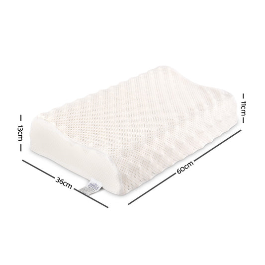 Giselle Bedding Natural Latex Pillow Twin Pack - Mekamart Australia