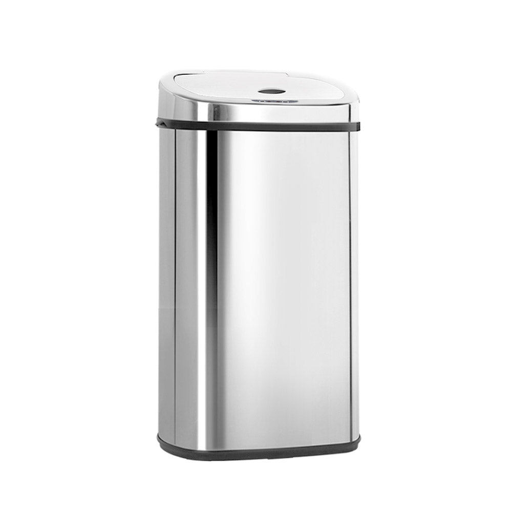 Devanti Motion Sensor Bin 50L Soft-Close Hygienic Kitchen Solution