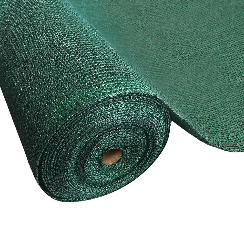 Instahut 70% Shade Cloth 3.66x30m Shadecloth Sail Heavy Duty Green - Mekamart Australia