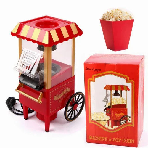 Electric Home Popcorn Machine Classic Car Corn Popper Maker For Kid Gift - Mekamart Australia