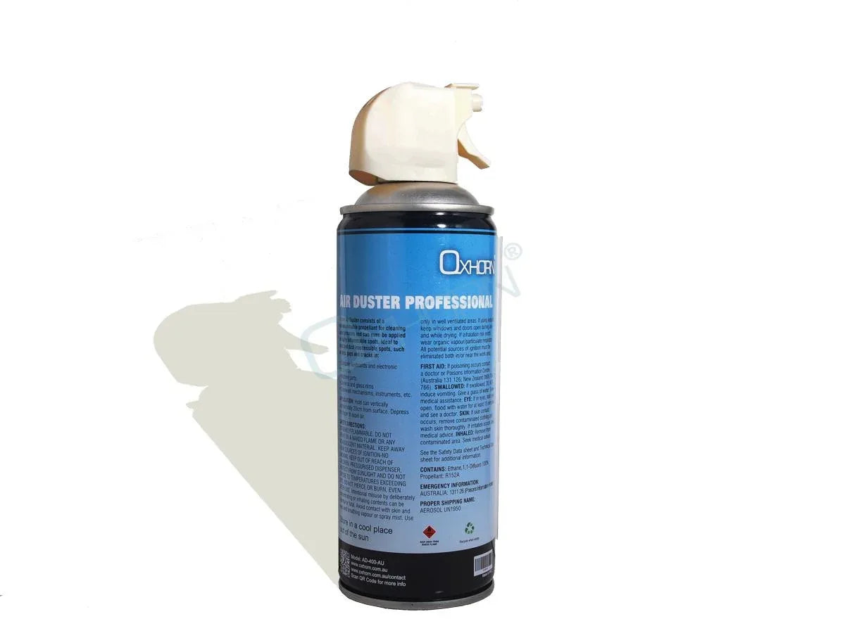OXHORN Professional Multi-purpose Air Duster 400ML 285G AD-400-AU - Mekamart Australia