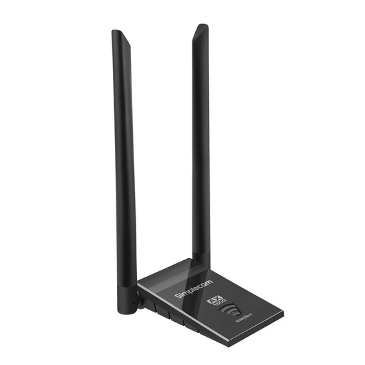Simplecom NW628v2 AX1800 Dual Band WiFi 6 USB Adapter with 2x 5dBi High Gain Antennas - Mekamart Australia
