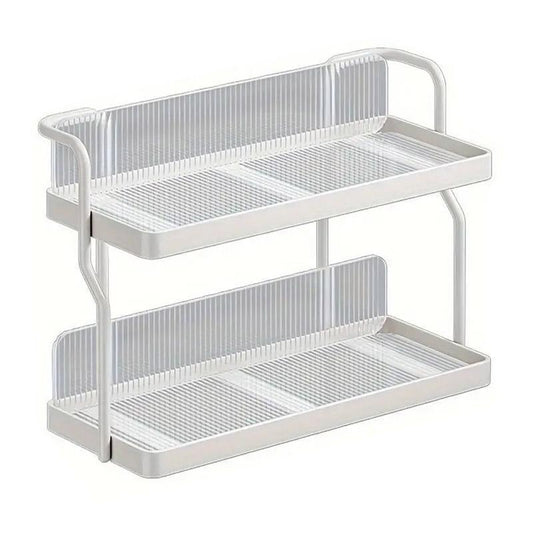 2 Tier Shelf Kitchen Storage Rack Organizer for Home and Countertop Organization