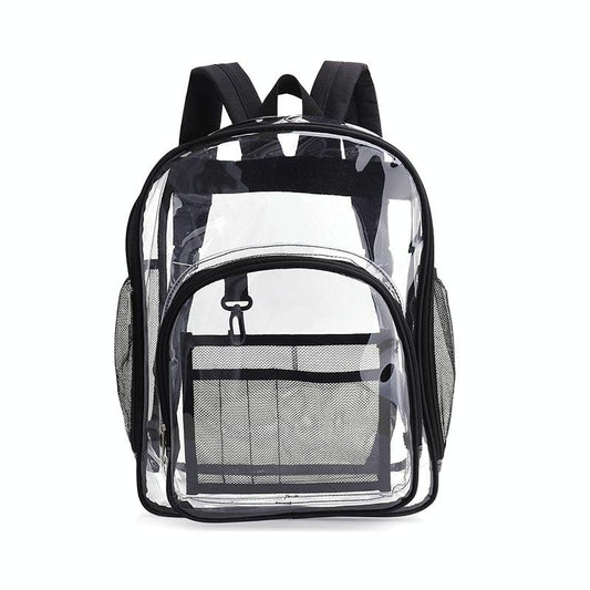 Waterproof Pvc Backpack for Students - Compact and Durable - Small Black
