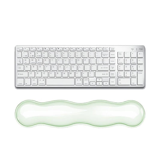 Large Green Silicone Keyboard Wrist Rest & Mouse Pad - Large Green