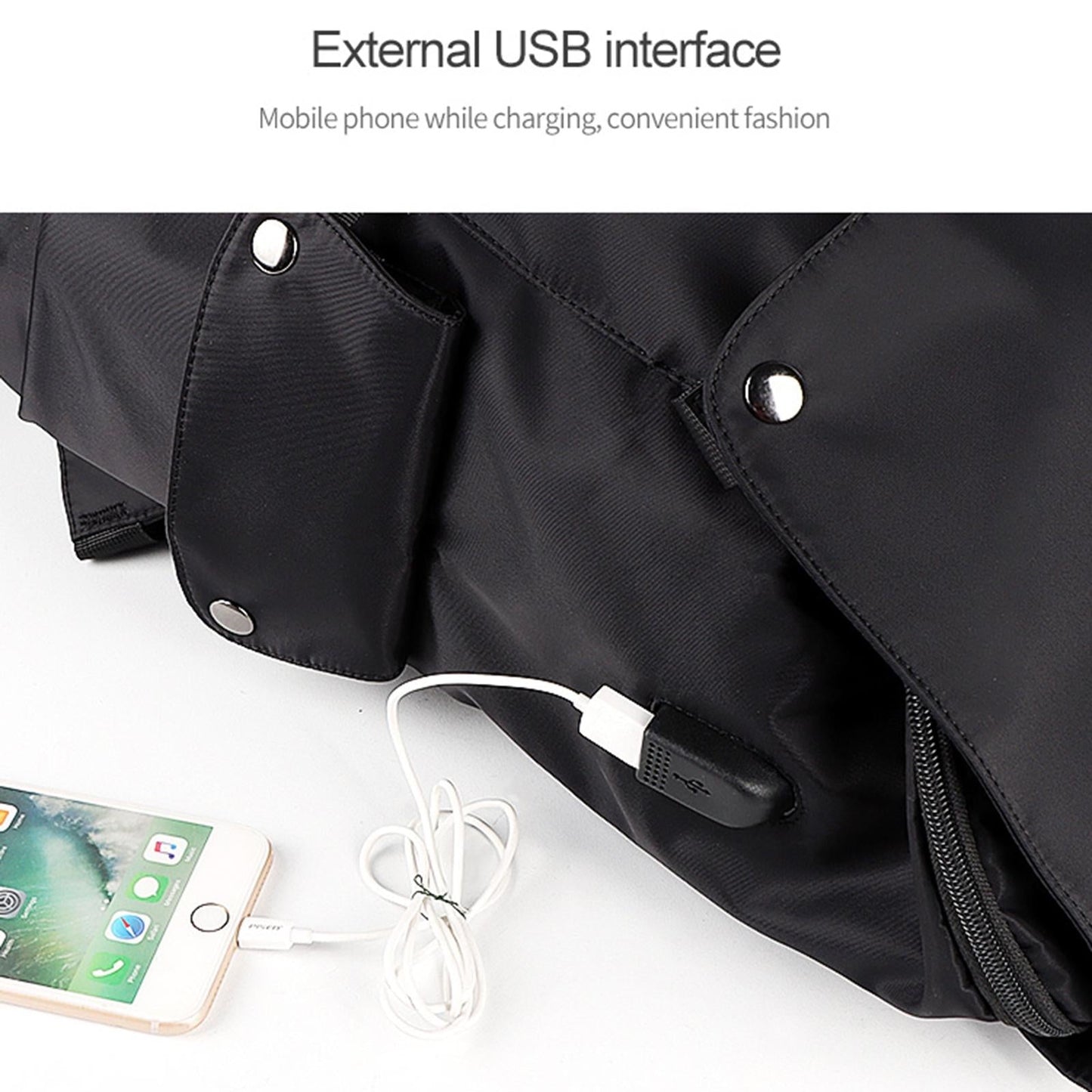 Universal Laptop Backpack With Usb Port - 13-15.6 Inch Capacity - Wine Red