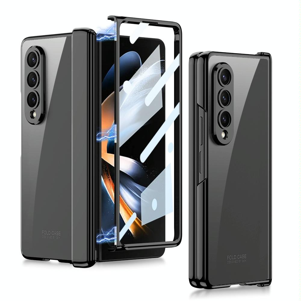 For Samsung Galaxy Z Fold4 5G Magnetic Hinged Case - Green