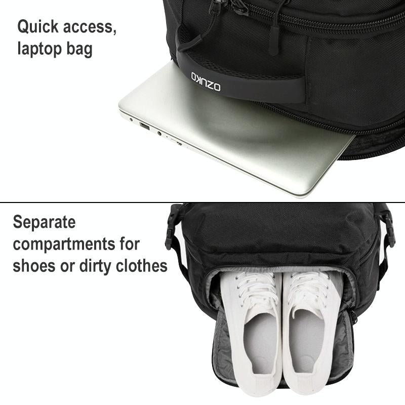 20 Inch Waterproof Usb Shoulder Backpack - Camouflage