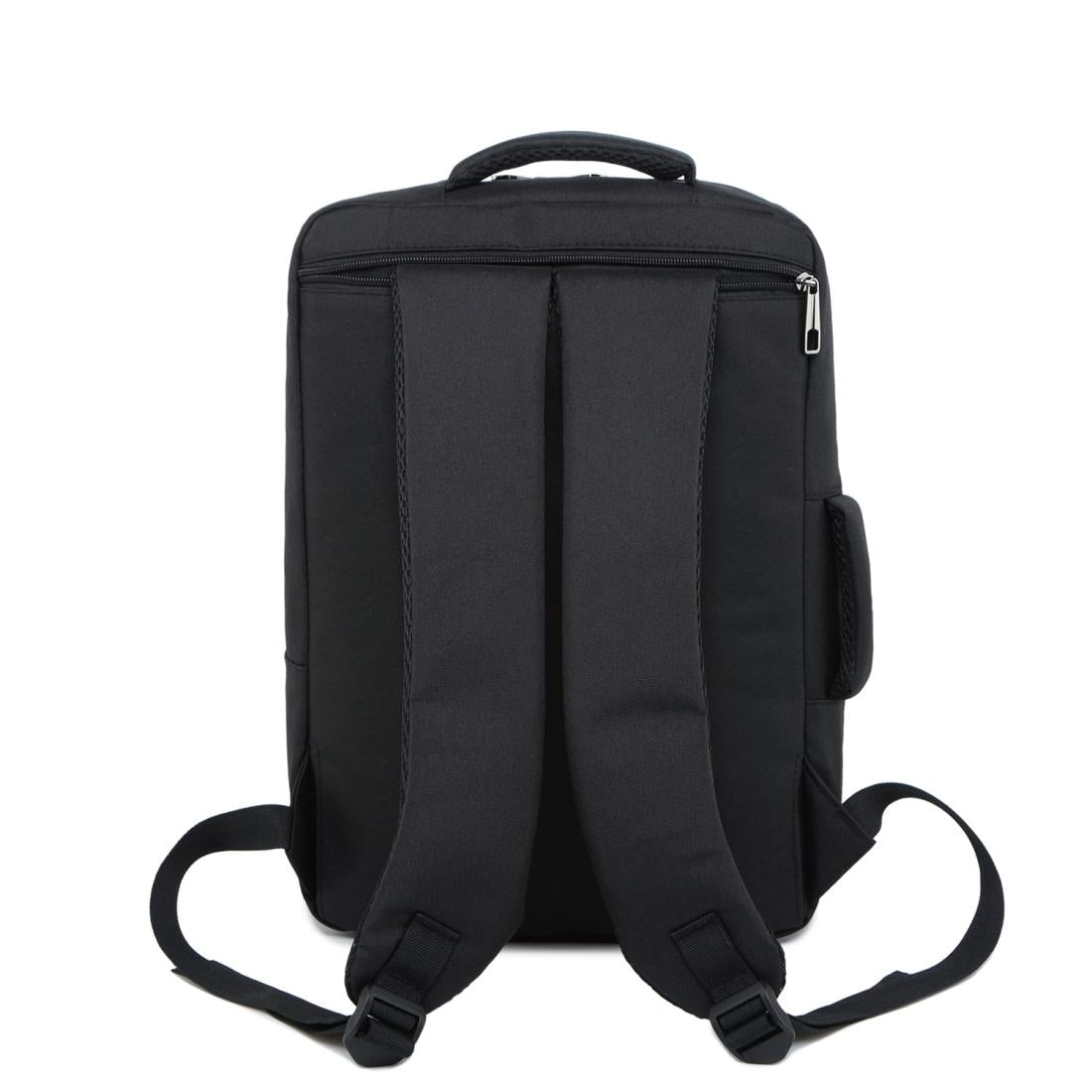 Breathable Casual Backpack for Notebooks and Tablets - Large Capacity - Black