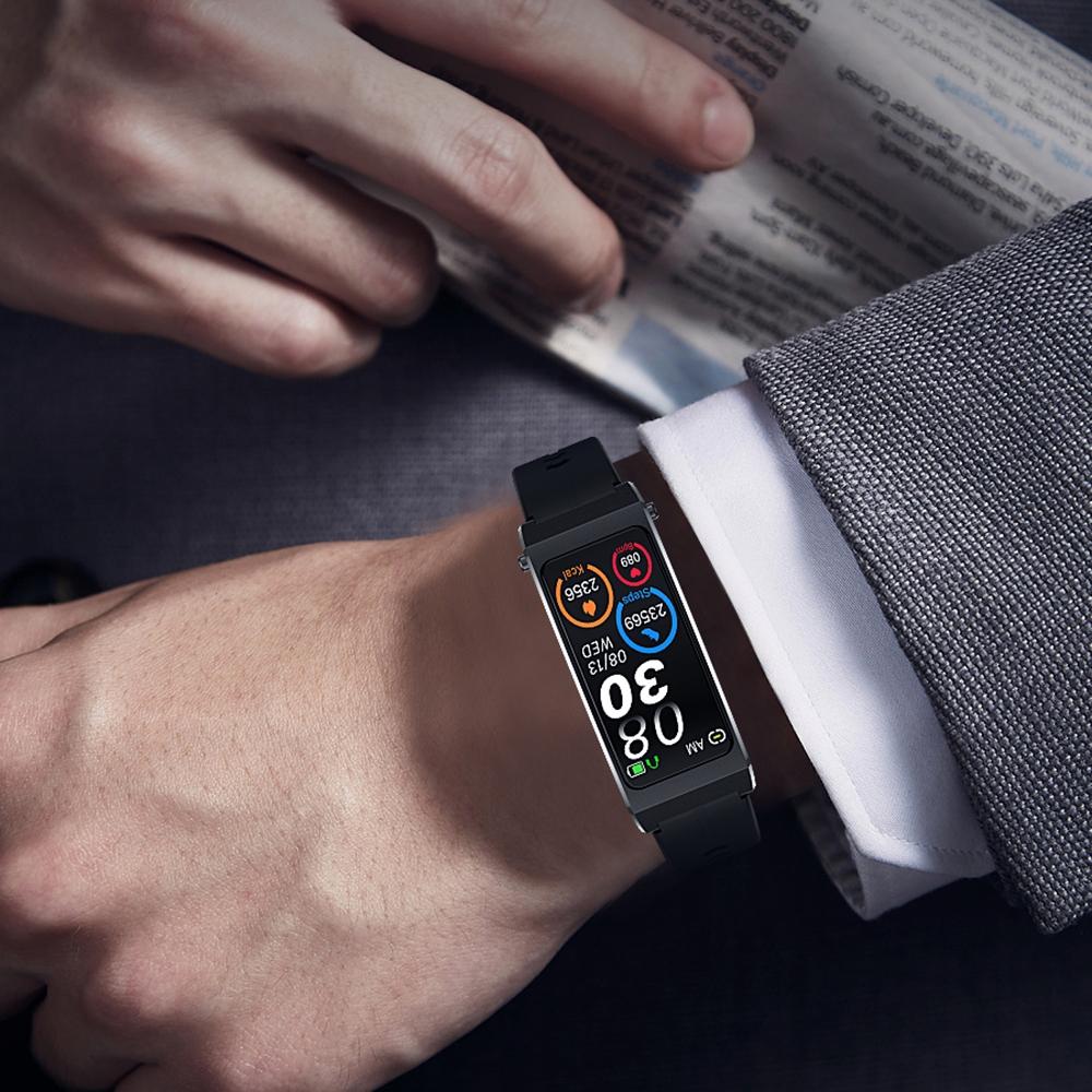 Smart Bracelet With Sleep And Oxygen Monitoring - Tft Display - Rose Gold