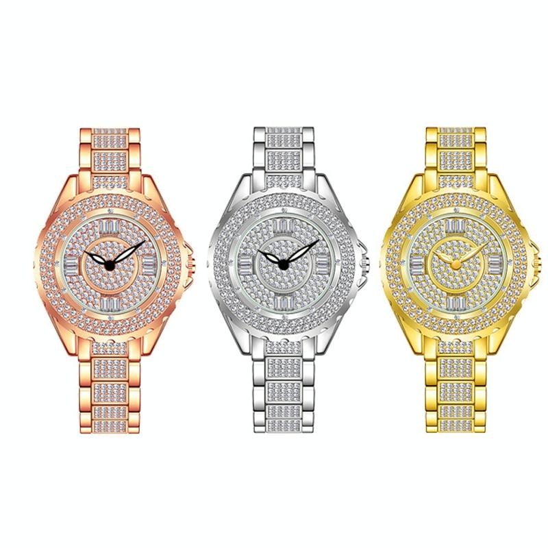 Full Diamond Women Watch - Niche Collection - Silver