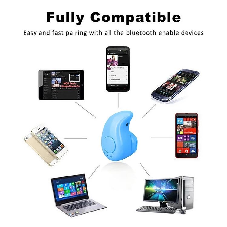 Wireless Bluetooth Earphone with Mic for Sports - S530x - Black