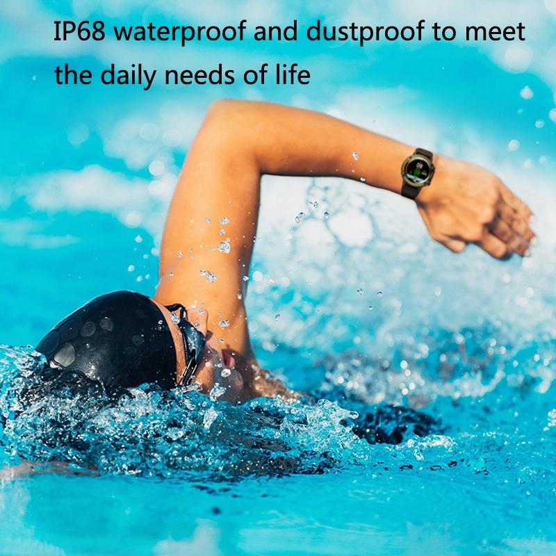 Waterproof Bluetooth Bracelet With Hr And Temperature Tracking - Red