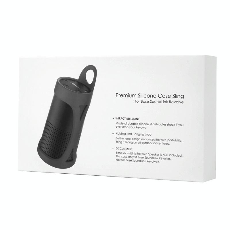Protective Case for Bose Soundlink Revolve+ Speaker - Portable and Bluetooth - Black