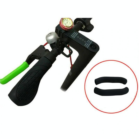 Non-slip Silicone Handbrake Covers for Xiaomi Mijia M365 Electric Scooter 2 Pcs - Black