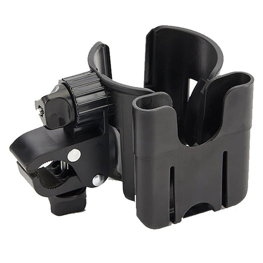 Vibe Geeks Convenient 2-in-1 Stroller Cup and Phone Holder for On-the-go Parenting - Yellow