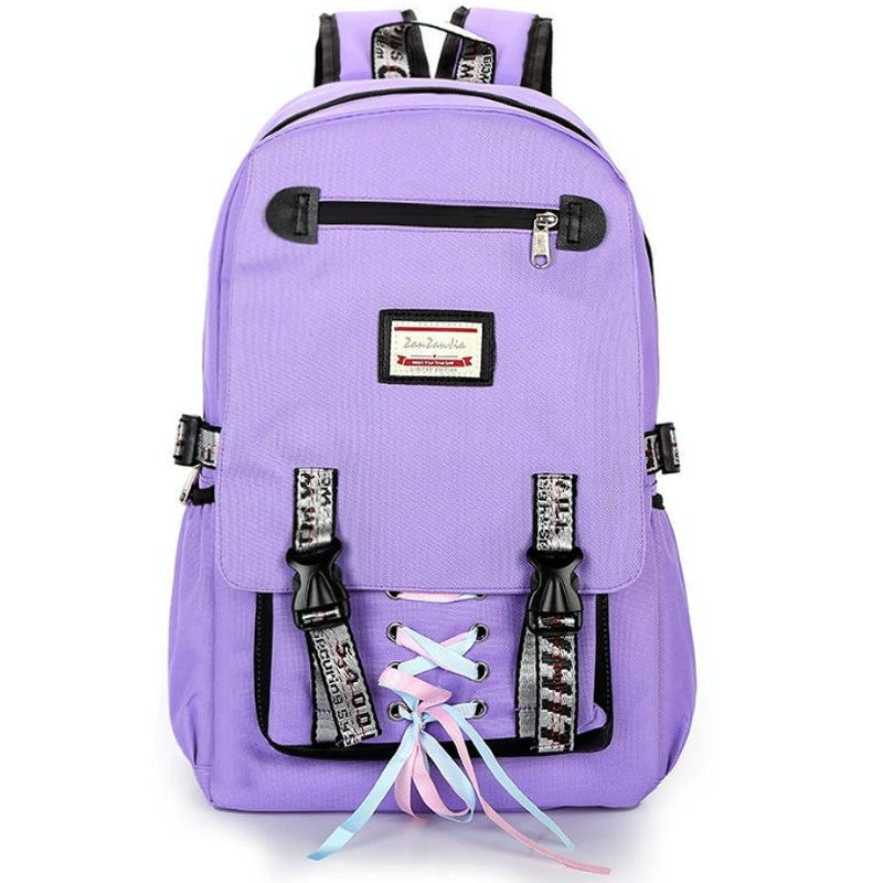 Anti-theft Usb Backpack for Sports and Leisure - Green