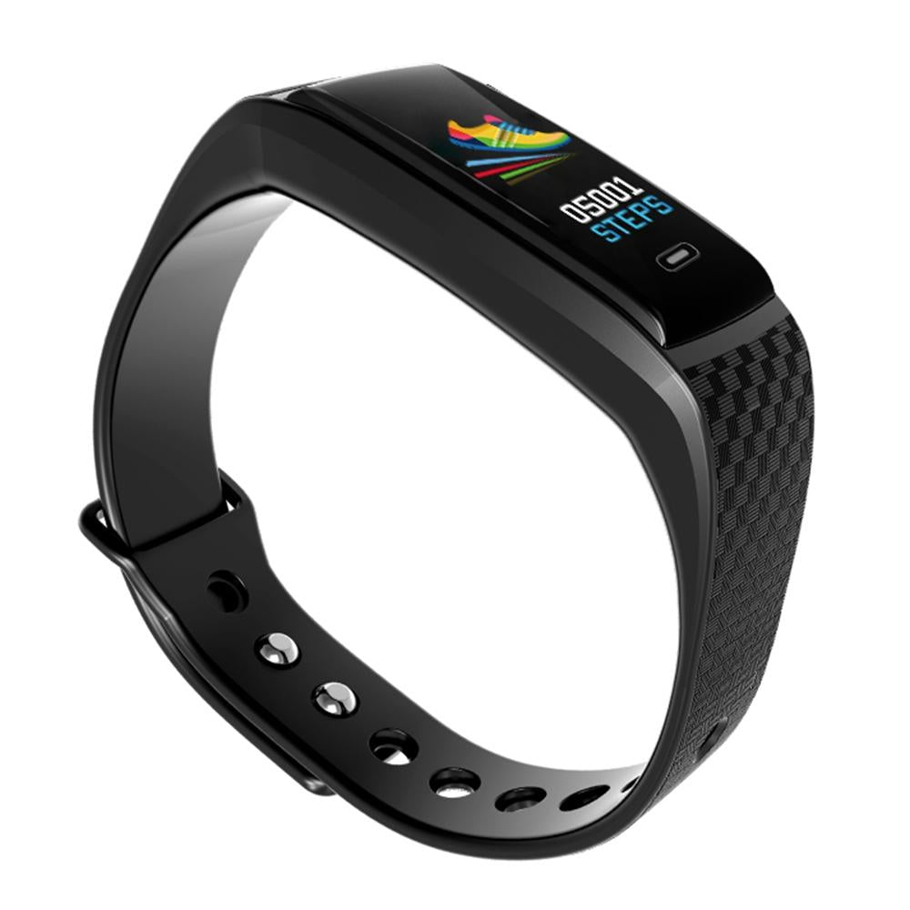 Smart Bracelet With Call Reminder Heart Rate & Sleep Monitoring - Ip67 Waterproof - Blue