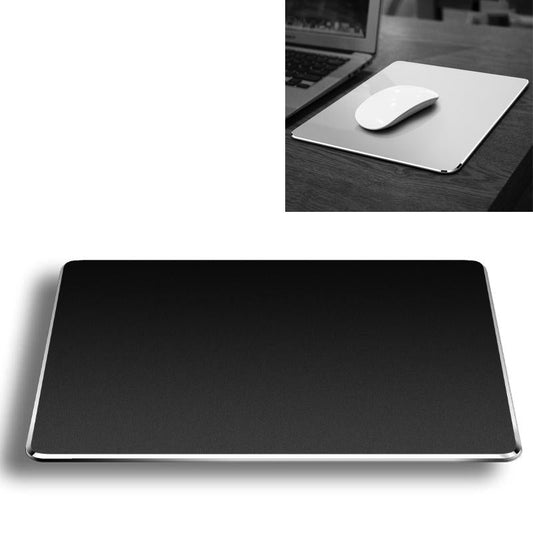 Double Sided Non Slip Aluminum Mouse Pad L Size - Silver