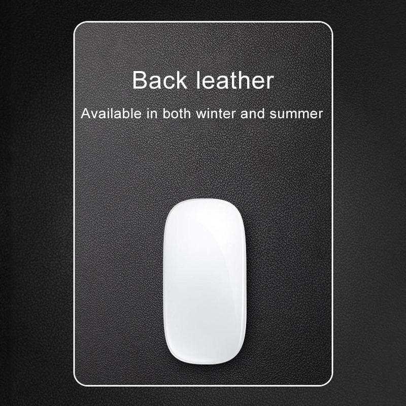 Double Sided Non Slip Aluminum Mouse Pad L Size - Silver