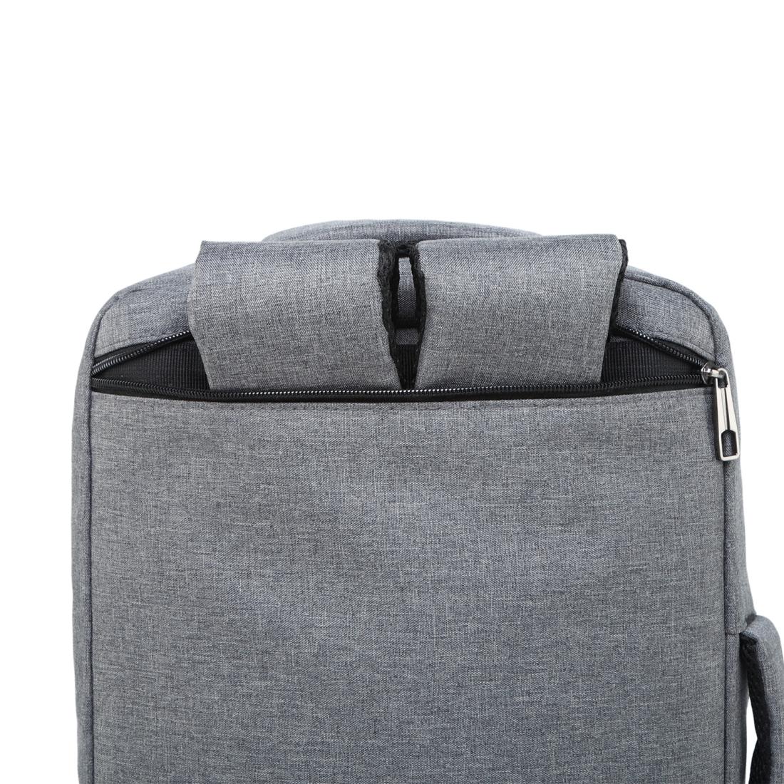 Breathable Casual Backpack for Notebooks and Tablets - Large Capacity - Brown