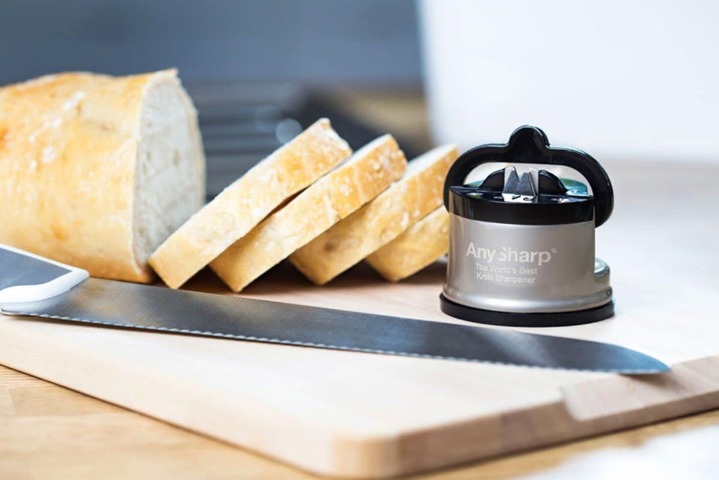 Any Sharp Pro Worlds Best Knife Sharpener for Knives Blades Scissors