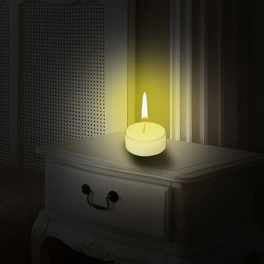 Bulk Buy Unscented SOY WAX Tealights, Soy Wax Tealight Candles - (100pc per set) - Mekamart Australia
