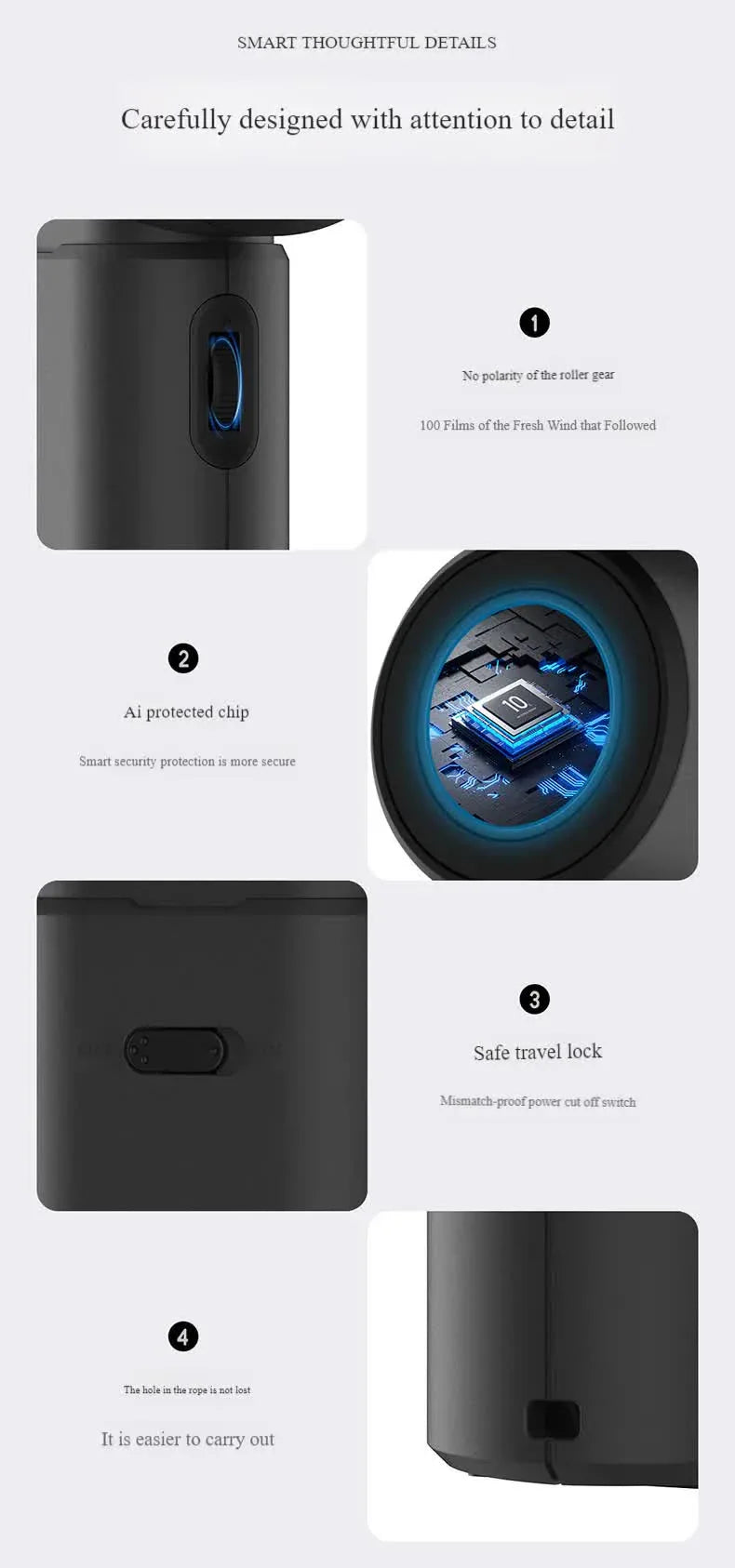 Purple Portable 2-in-1 Mini Handheld Fan and Hair Dryer - Mekamart Australia