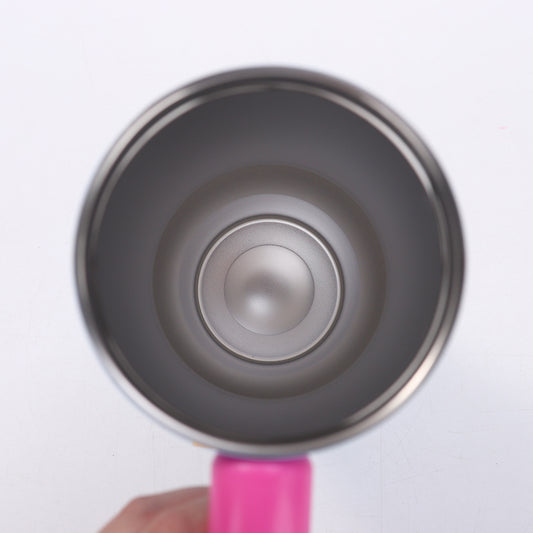 Pink 40oz Macron Stainless Steel Insulated Tumbler with Handle and Straw - 14.8 x 10.5 x 28 cm Large Capacity Car-Friendly Travel Mug