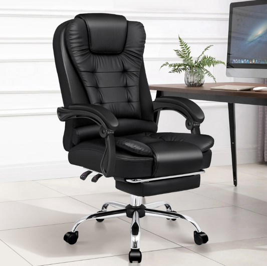 Office Chair Leather Chair Executive Chair With Foot Rest