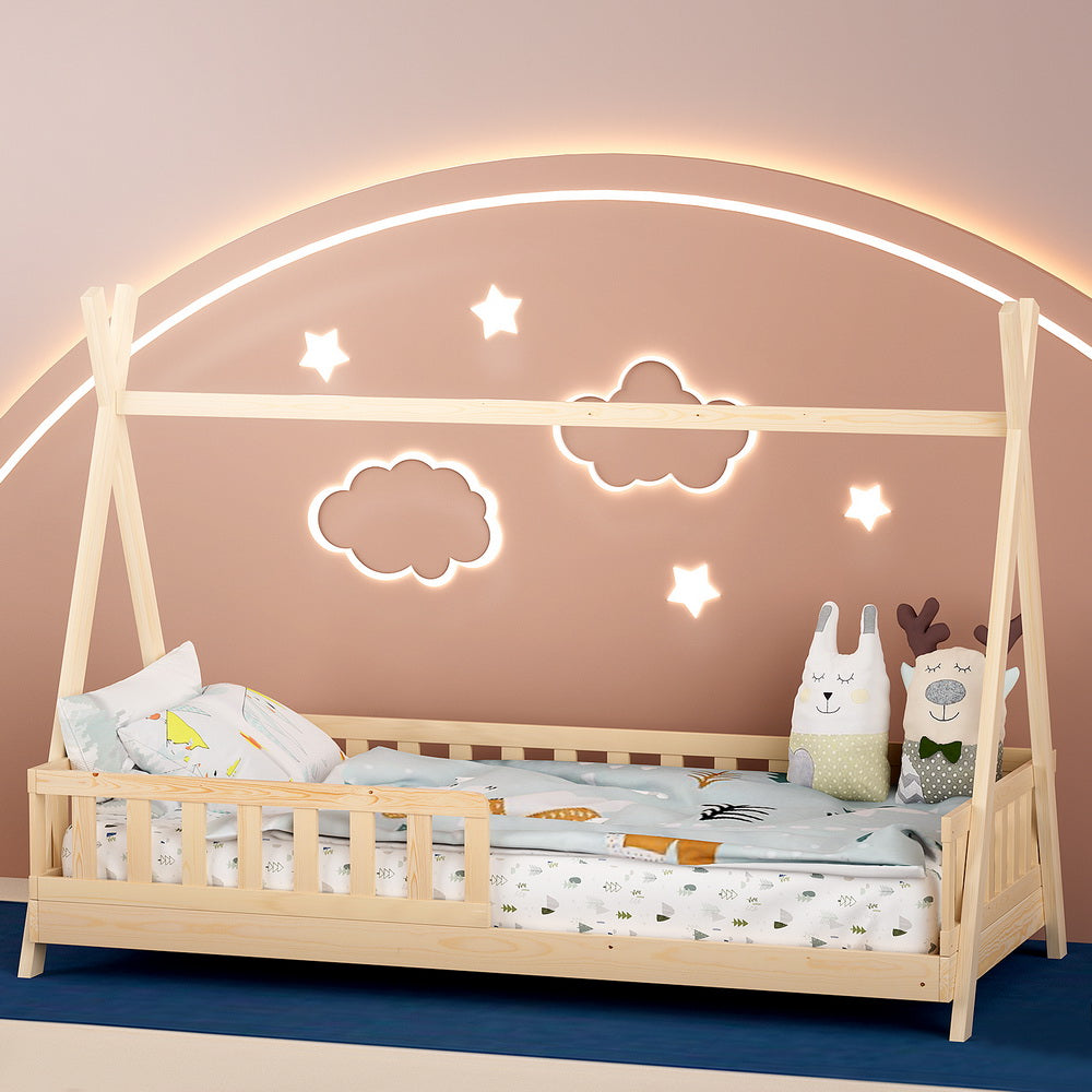 Themed and practical kids' bed frames.