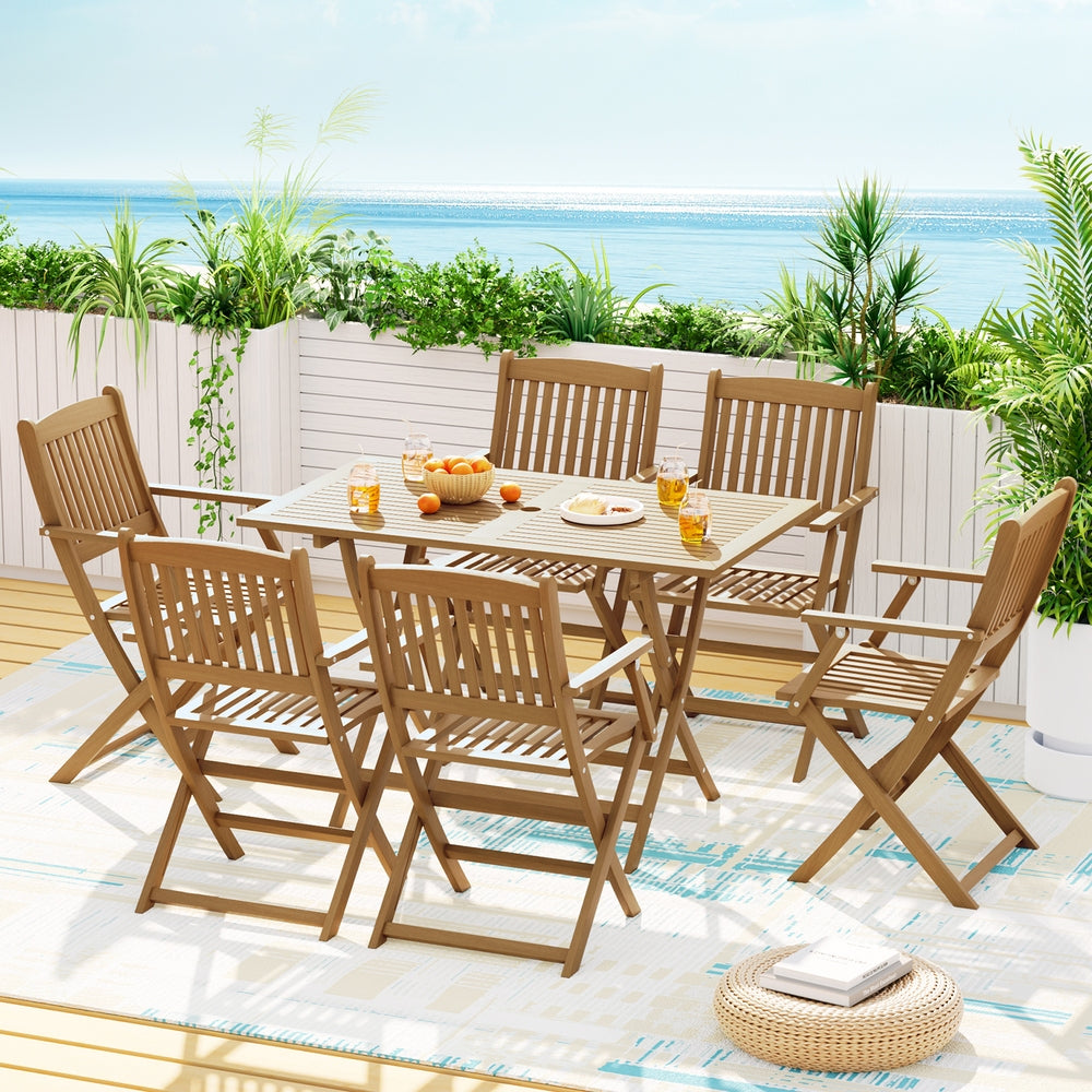 Outdoor patio furniture sets for gardens and decks