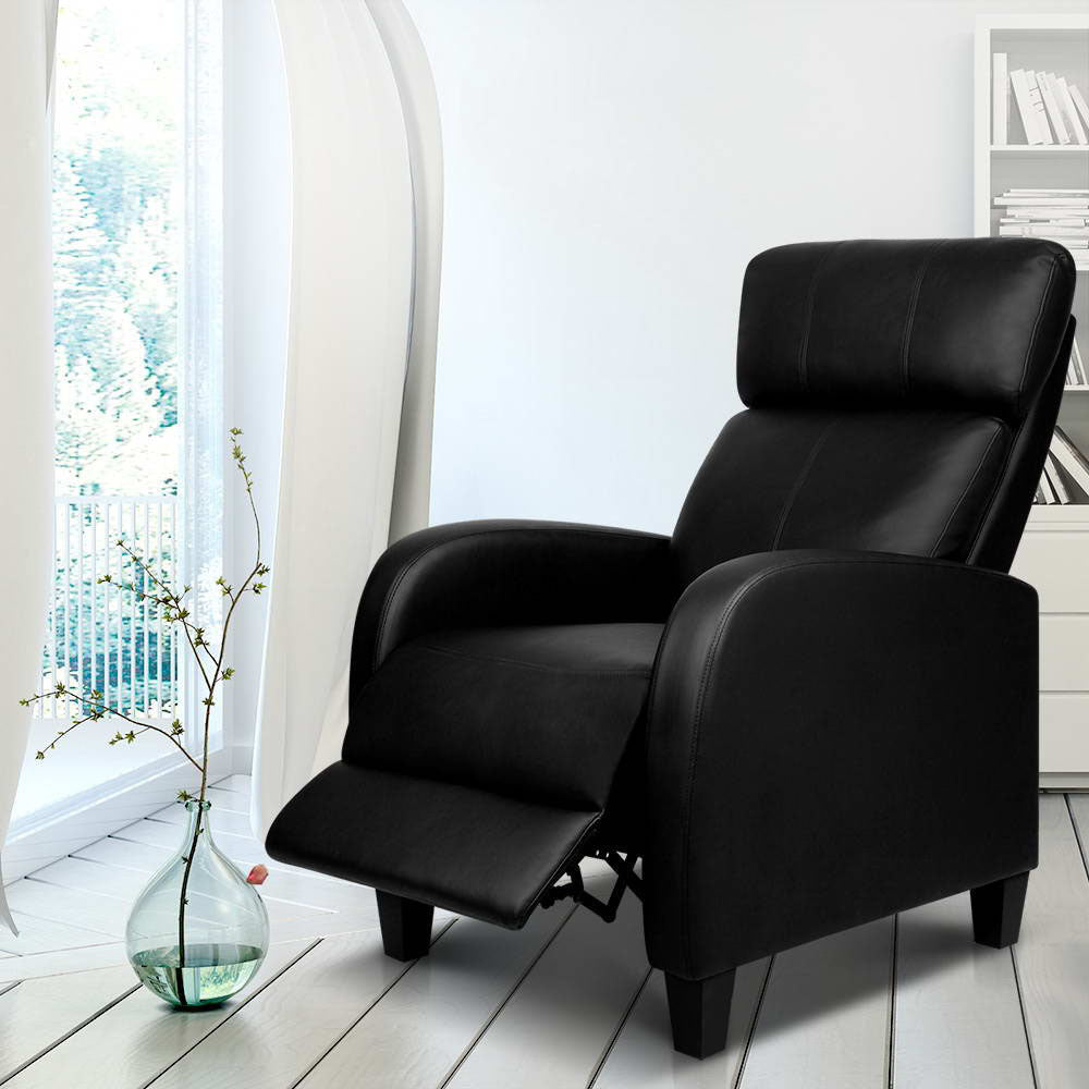Comfortable armchairs and recliners for home relaxation.