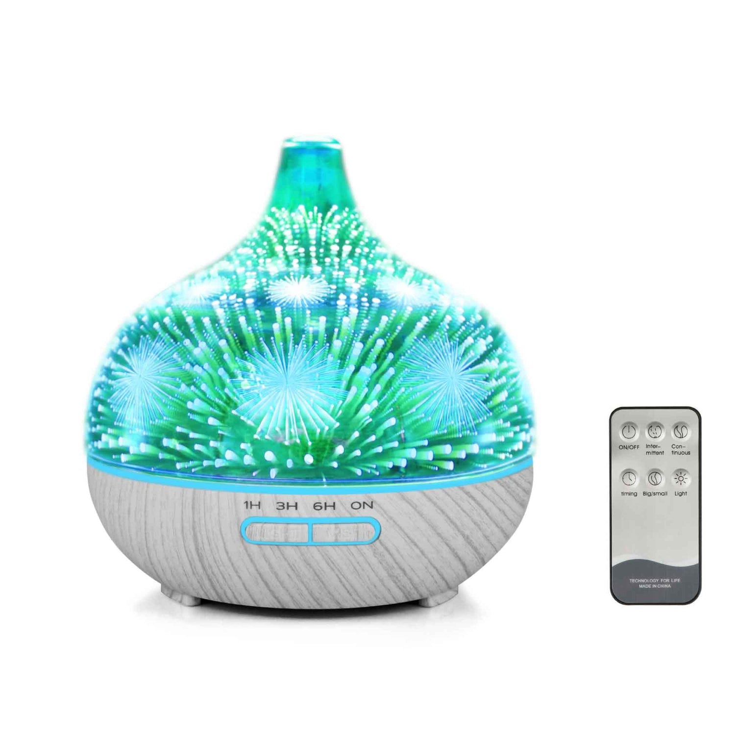 Aroma diffusers for essential oil mist and home relaxation.