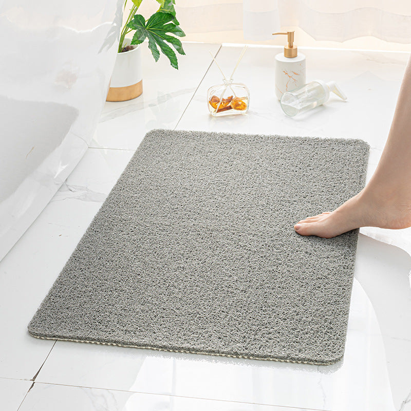 Non-slip bathmats and rugs for bathroom safety and style.