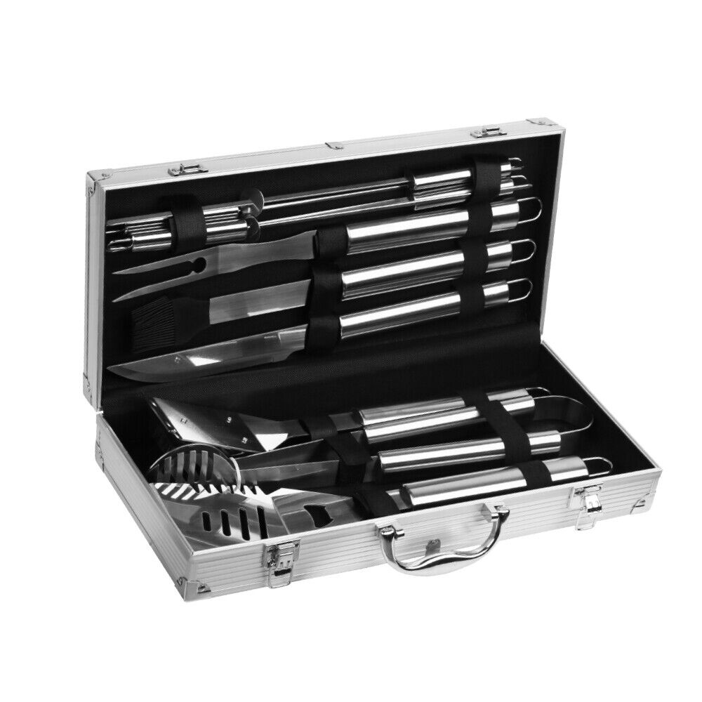 BBQ tools and utensil sets for grilling.