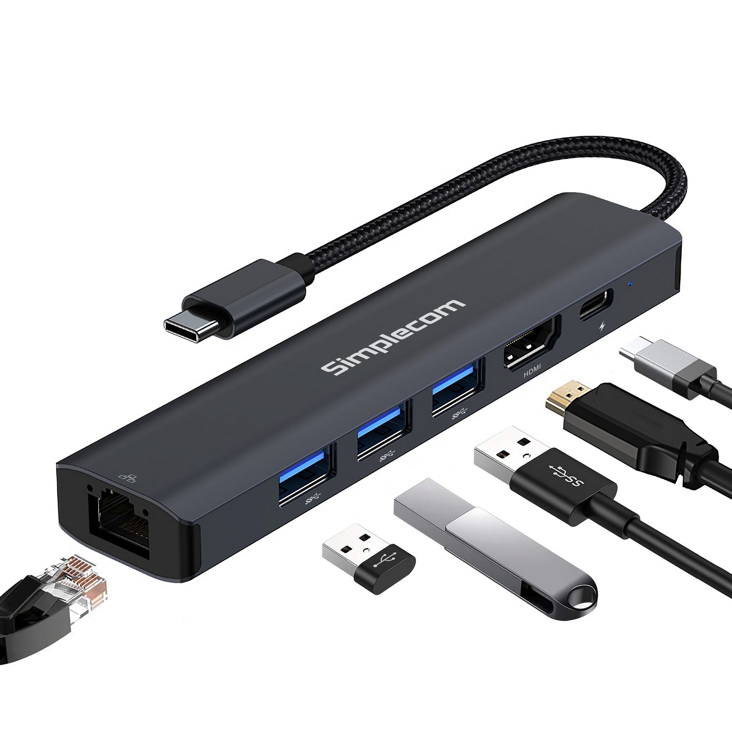 Docking stations and adaptors for expanded connectivity.