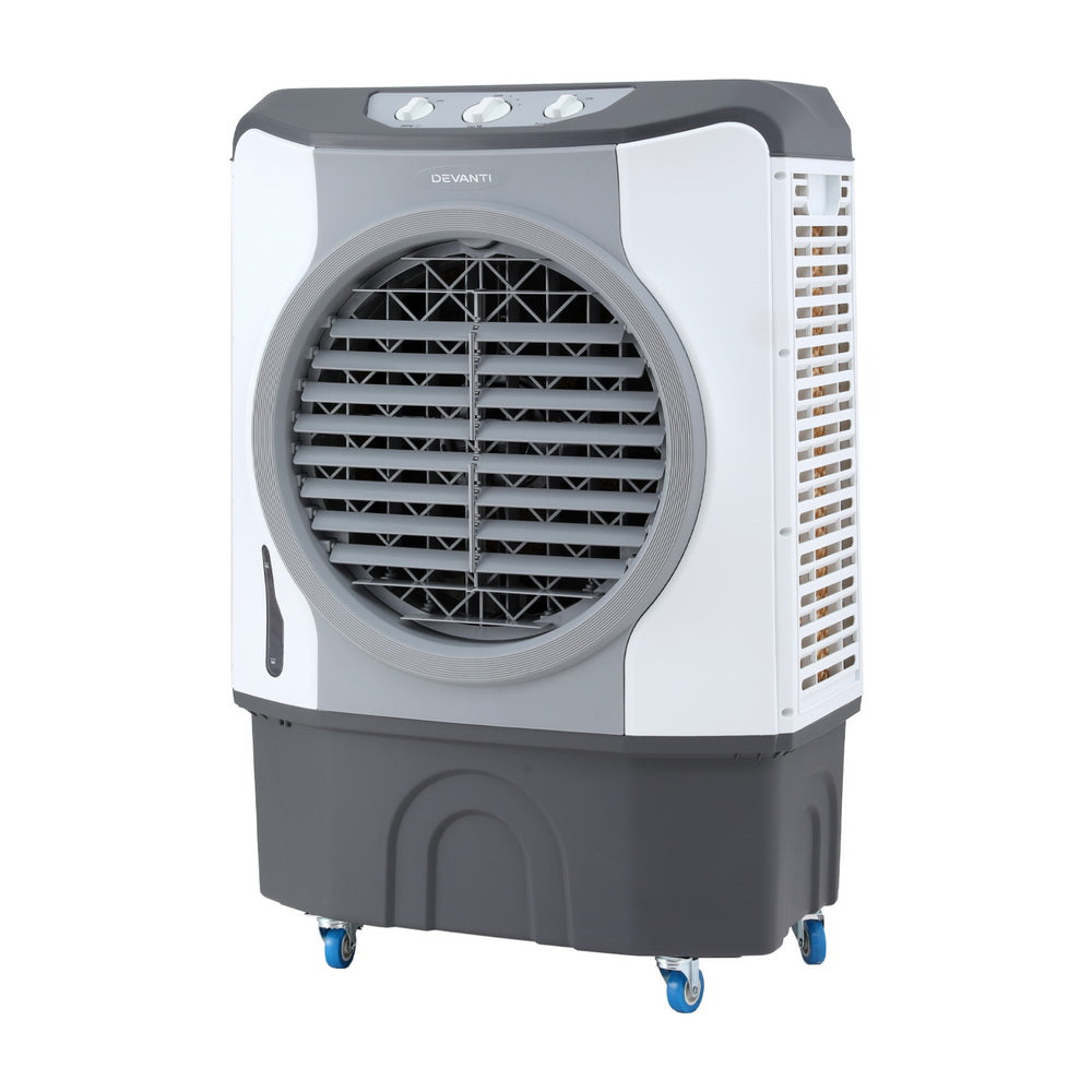 Evaporative air coolers for efficient, natural cooling.