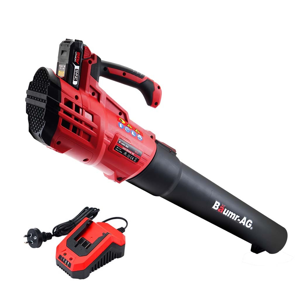High-powered leaf blowers for clearing garden debris.