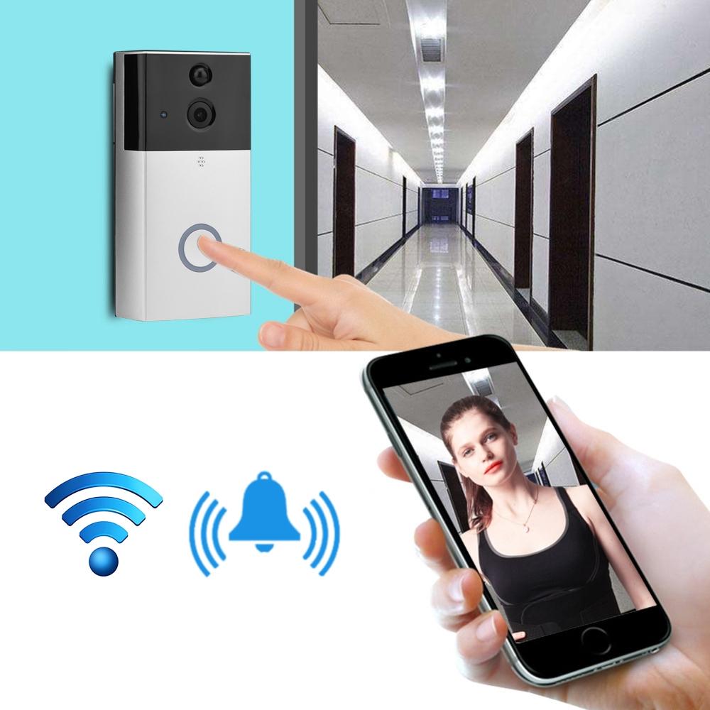 Stay connected and secure with video doorbells and home intercom systems. From wireless chimes to smart doorbells with app integration, control access with ease. Alt Text: Video doorbells and intercom systems for home entry security.