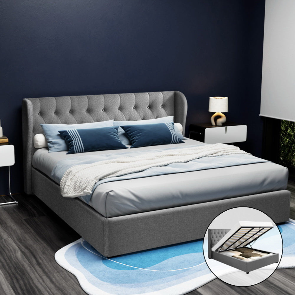King size bed frames for spacious and elegant bedrooms.