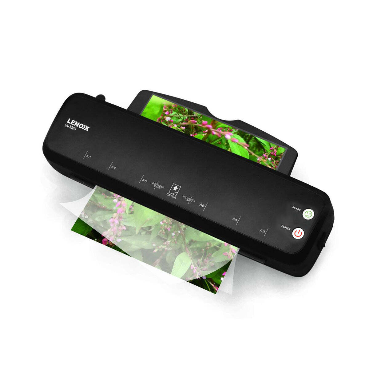 Compact laminators for protecting documents and crafts.