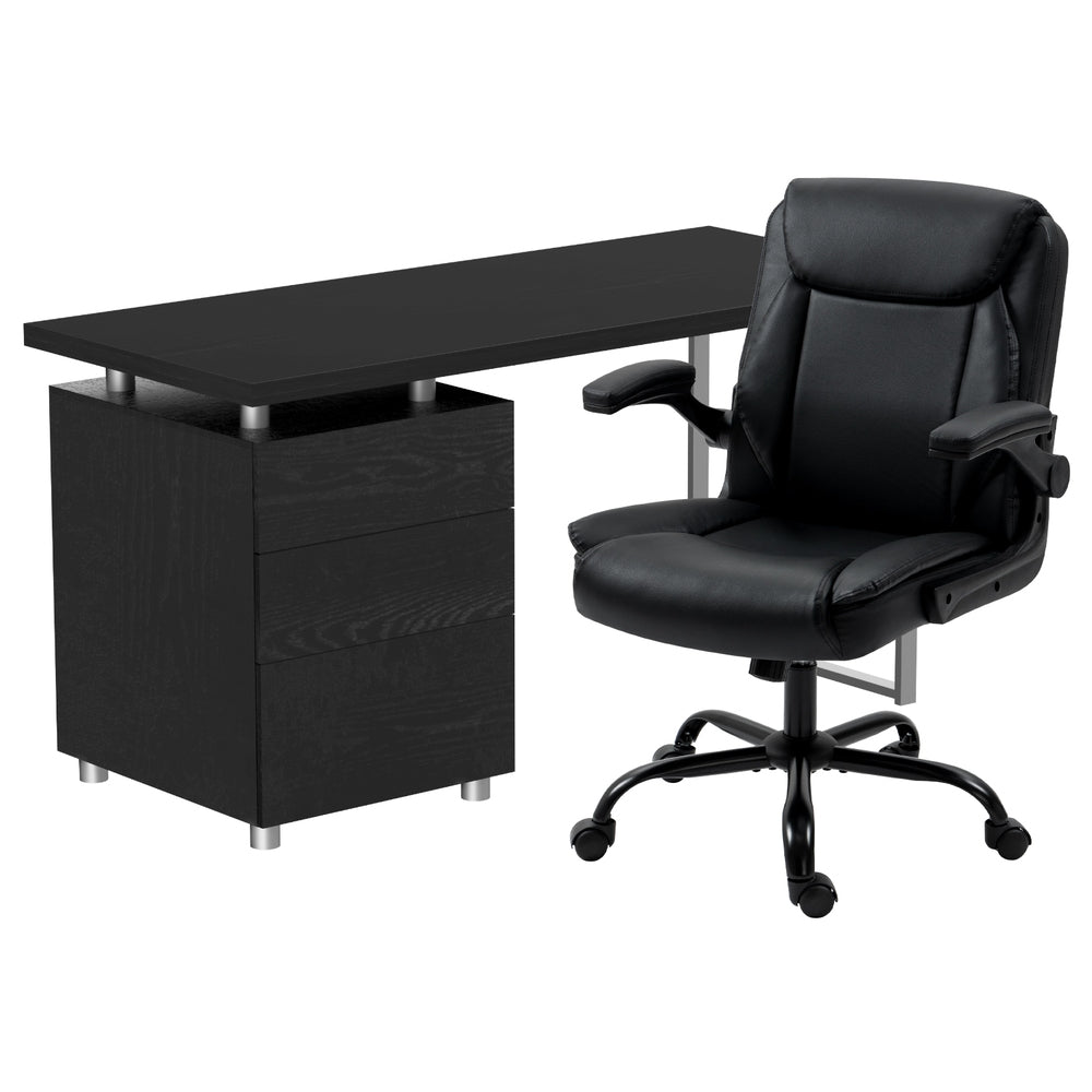 Ergonomic desk and office chairs for home and work.