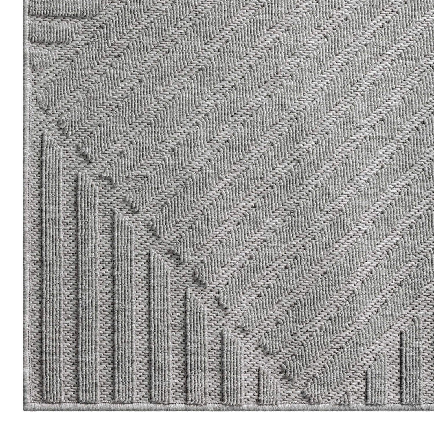 Weatherproof outdoor rugs for patios and balconies.