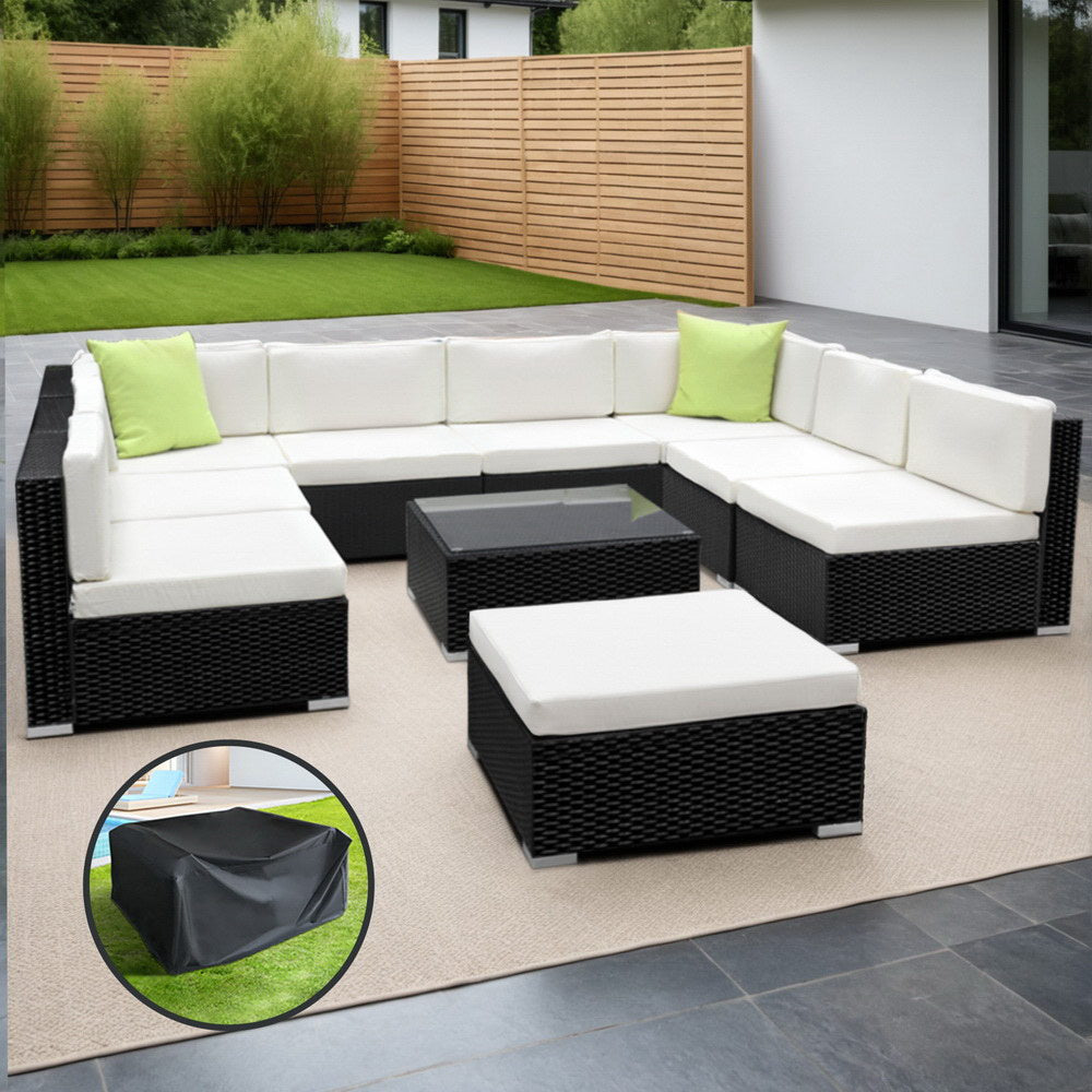 Outdoor lounge sets and garden sofas for patios.