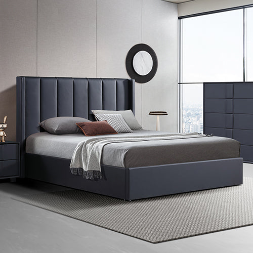 Queen size bed frames for modern bedroom comfort.