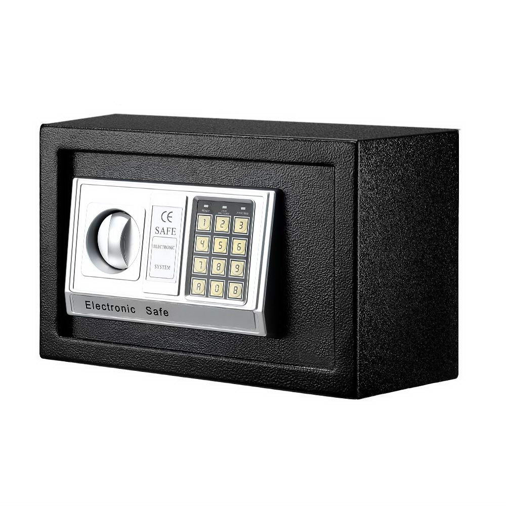 Secure lock boxes and safes for storing valuables safely.