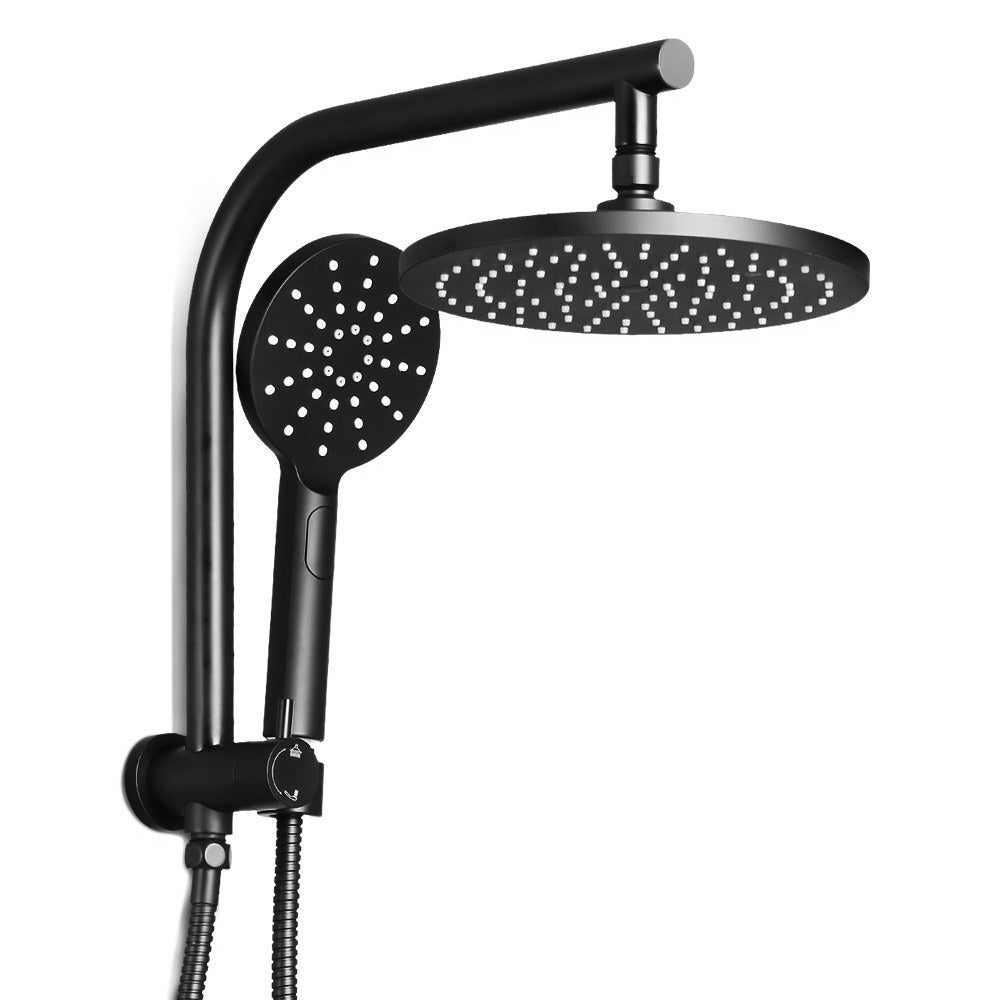 Shower heads and glass screens for bathrooms.