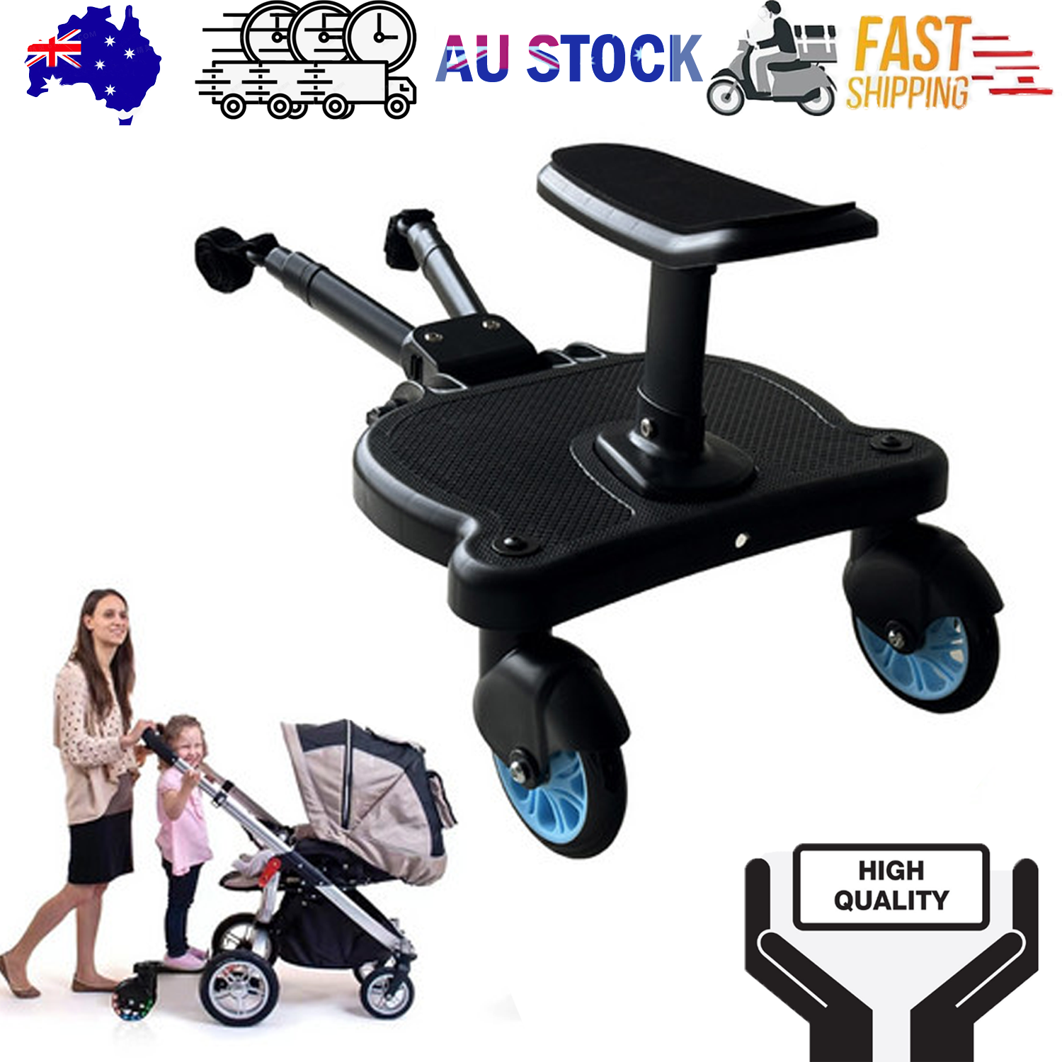 Baby and toddler strollers for travel and everyday use.